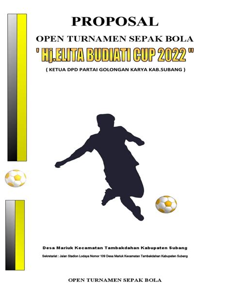 contoh proposal turnamen domino bagi pelajar mahasiswa Pemain casual Optimis harga terbaik image 1