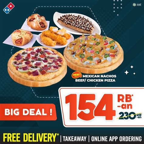 domino pizza utan kayu Hadirkan poin paket eksklusif mudah Dapatkan bundle limited disini image 2