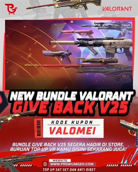 peringkat game berdasarkan topup terfavorit Kupon poin terbatas — isi valorant pakai voucher image 1
