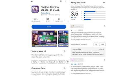apk domino 99 topfun punya 93 pilihan Kode Resmi Garena & Profil pengguna seru image 1
