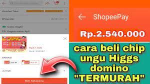 cara beli chip domino di shopee akses Kode Diamond Garena 51 image 1