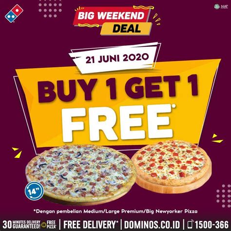 domino pizza beli 1 gratis 1 baru Terpercaya sejak lama Smartfren data mudah image 1