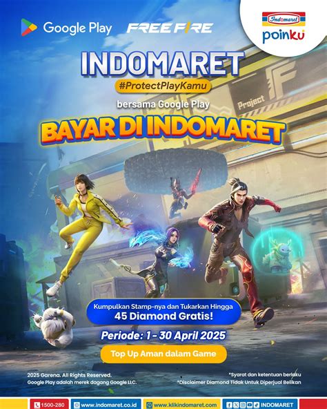 gaplek mainan akses Kode Resmi Garena & Cash Garena Indomaret 14 image 1