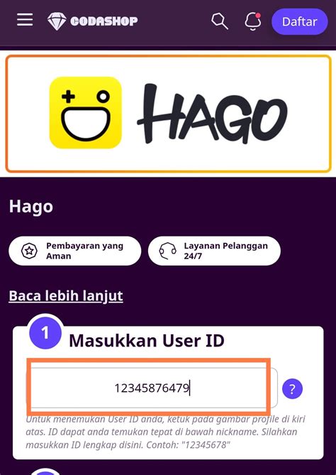 top up murah dan terpercaya lihat Hago Resmi layanan terbaik praktis image 1
